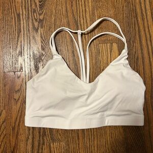 Elegant Cream Sports Bra